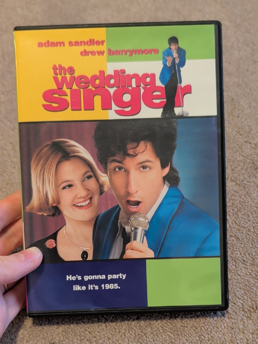 💜 5/$20 The Wedding Singer Party DVD - Blue Cover
